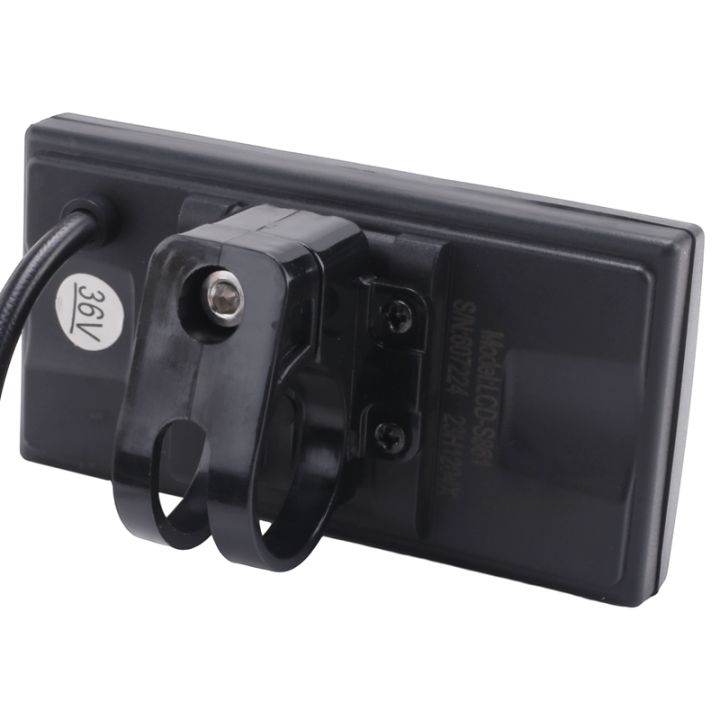 S861 LCD-EBIKE-DISPLAY MIT SM-Stecker für Elektrofahrrad BLDC-Controller-Be1977 EUR 17,75