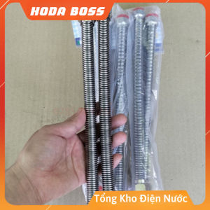 Dây cấp bình nóng lạnh INOX 304 đóng vỉ nhựađầu ốc đồng 2 tầng chống tụt ốc khi lắp đặt chống gỉ sét chống ăn mòn