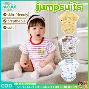 AOJU Baby Jumpsuit Newborn For Baby Rompers Cute Cartoon Cotton Jumpsuit for Kid Girls Boys