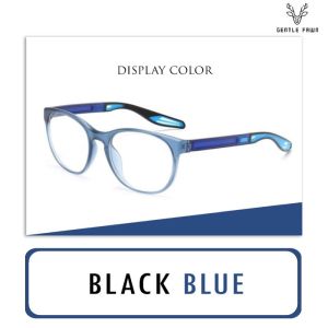 GENTLE FAWN Frame Kacamata Antiradiasi TR90 Sporty Fashion Pria Terbaru Olahraga Lentur Bisa Minus Antiradiasi Blueray Photocromic 5901