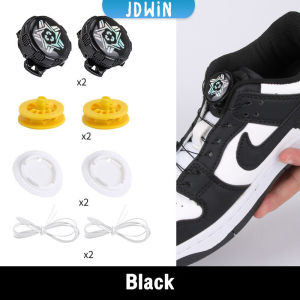 JDWin No Tie Shoelaces Strong Lock Shoelaces for Sneakers Lazy Shoe Laces