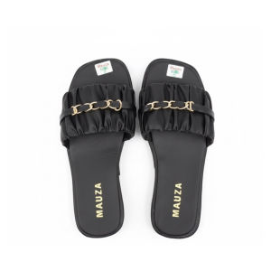 SANDAL WANITA SELOP KERUT SANDAL CEWEK KEKINIAN