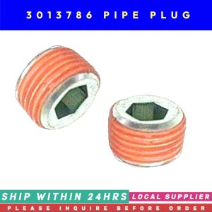 3013786 PIPE PLUG 67622 [PRE-ORDER ONLY!!! MUST INQUIRE BEFORE ORDER! LOCAL SUPPLIER] FOR CUMMINS ENGINE PART