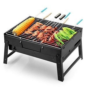 Promo Panggangan Portable Plus Capit Kuas Spatula Kipas / Panggangan BBQ Grill Plus Capit