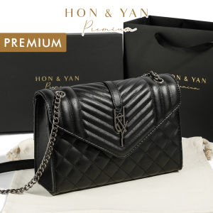 HONYAN PREMIUM Tas Selempang Wanita Terbaru Mewah Branded - Diamond Sling Bag