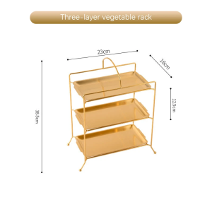 Food Display Rack Party Supplies Food Sharing Rack 304 Stainless Steel Barbecue Shop Rectangular Tray Storage Rack Preparing Food Storage Rack