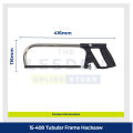 Stanley 15-408 Tubular Frame 12" Hacksaw. 