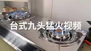 Pub Gas Stove Burner Cooking Stove Gas Stove Table Top Table Top Gas Stove Burner Gas Cooker Cooker Stainless steel high-flame double burner tabletop stove for rental housing