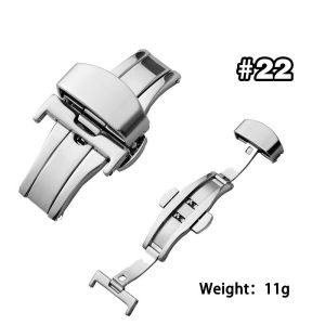 Buckle ButterflyBuckle Tali Jam Watch Buckle Butterfly Clasp 20mm 22mm