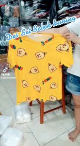 Des set bebek omg set casual impor kualitas ok fashionable harga terjangkau