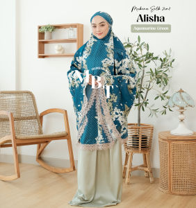 MUKENA DEWASA 2IN1 JUMBO SILK PREMIUM RENDA MEWAH ALISHA