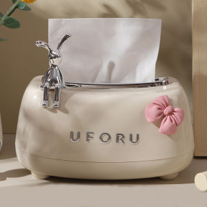 3LI กล่องทิชชู่ ที่ใส่กระดาษทิชชู่  กล่องทิชชู่ตั้งโต๊ะ กล่องทิชชู่ทีวี กล่องใส่กระดาษชำระ ทำให้พื้นที่บนโต๊ะ เป็นระเบียงเรียบร้อย