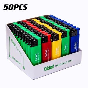 50 disposable lighters grinding wheel lighter frosted windproof machine custom-made printed gear pulley advertising