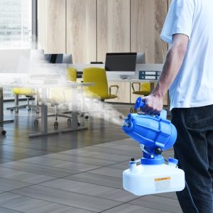 An LAN MALL【COD】5L 6HYC-120 Portable Electric ULV Misting Sprayer Disinfection Thermal Fogger Machine For Home Office 3-6M Fight Drugs Sprayer Agriculture Kill Mosquitoe