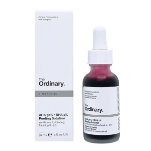 The Ordinary AHA 30% + BHA 2% Peeling Solution Pore Minimizer Blackhead Remover Face Peel