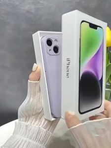 Ốp điện thoại kính hình thỏ hoạt hình xinh xắn và dễ thương phù hợp cho iPhone12promax 13promax 14promax 15promax 16promax 17promax 11 14 17 15 12 Chống rơi với cảm giác cao cấp