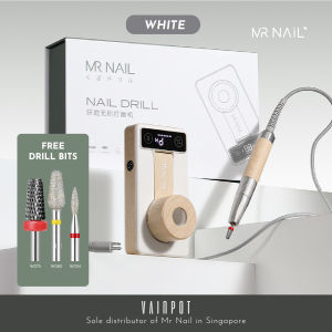 [Vainpot-SG] MR NAIL Portable 24V Brushless Nail Drill up to 30000RPM with Built-in Stand