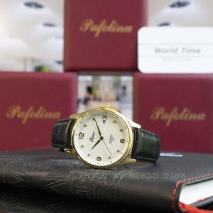 Đồng hồ nam đồng hồ pin pafolina 5033m full hộp thẻ bảo hành 3 năm sapphire chống xước chống nước