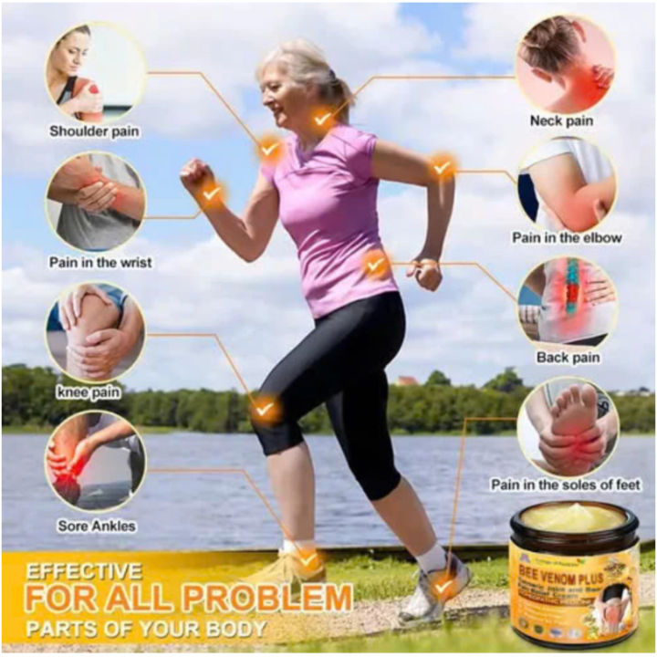ใ๐๐จ๐ญ ๐ฌ๐๐ฅ๐ใBee Venom Plus Cream Original, Turmeric Joint Relief for ...