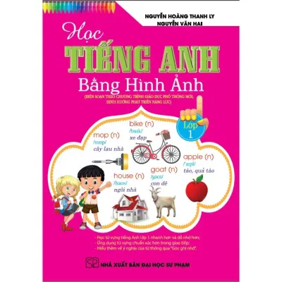 SÁCH - HỌC TIẾNG ANH BẰNG HÌNH ẢNH LỚP 1