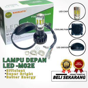 LED 6 SISI SUPER TERANG 60 VOLT AC/DC UNIVERSAL WJY555