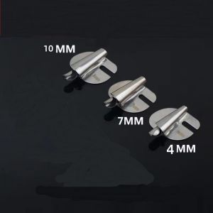 3PCS Corong Sepatu Mesin Jahit Untuk Mesin Industri Dan Mesin Hitam Klasik 4mm、7mm、10mm
