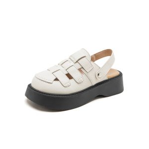 GRATIS BOX  Sepatu Wedges Wanita Sandal Wedges Trendy New Korea Style Premium Wedges Anti  - 0359