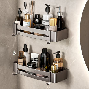 KỆ GÓC BẰNG NHÔM MẠ CARBON 5 LỚP KHÔNG GỈCÓ SẴN VÍT KHOAN SIÊU CHẮC MÀU XÁM TKHuyHoàng