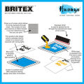 Pelaka Britex Rubber Dye Fabric Paint Gloss 200ML (For Light & Dark Colour Fabric Textile, Silk Screen Printing). 