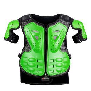 Kids Motorcycle Armor Vest Protection Motocross Body Armor Jacket Armors Riding Kneepads Moto Full Armor Childrens