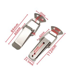 Isi 2 Gembok Peti Overval Kaitan Koper Case Box Lock Toggle Latch
