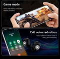 Jeep EW130 Wireless Earbuds Bluetooth 5.4 Headphones , 80 hours of Ultra-Long Battery Life  Bluetooth Earbuds, Deep Bass Gaming music Earphones with ENC Mic, Waterproof and sweatproof Wireless Headsets for Workout/Running. 