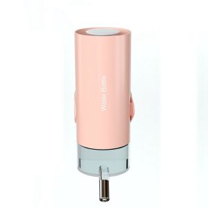 ER52858 Automatic Stainless Steel Ball Pet Supplies Kettle Fountain Head Hanging Cage Water Dispenser Feeder Drinker Bottle Water Pet Drinker