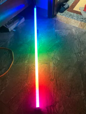 Bóng đèn led tuýp T8 công suất 18W dài 1m2 chống nước tốt có sẵn phích cắm (nhiều màu sắc)