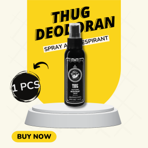 Thug Deodorant Spray Antiperspirant Penghilang Bau Badan Pria