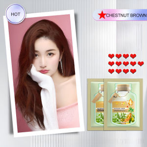 Hair Dye Breathable Hair Coloring Cream Adjustable Color Three Effects in One