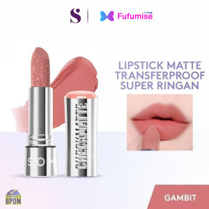 SOMETHINC Checkmatte Lipstick | Transferproof & Waterproof | Ultra Lightweight Blurry Matte | Pigmented & Non Drying