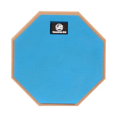 LAZALAI 8 Inch Drum Pad Shock-Absorbent Adjustable Stand Training Drum Pad High-quality Shock‑Absorbent Music Instruments Accessories Jazz Drums