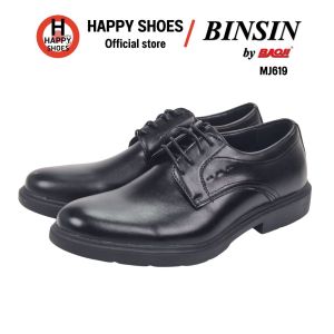 [ของแท้100%ส่งเร็วเบอร์39-45] BINSIN by BAOJI รุ่น MJ619 รองเท้าคัทชู สำหรับผู้ชาย หนังนุ่ม เบาสบาย ไม่กัดเท้า