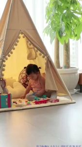 Childrens Tent ins Indoor Small House Game house Indian Princess Toy House Internet Celebrity Secret Base Baby Gift Photo Props Girls birthday gift