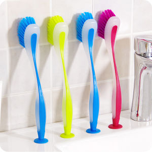 NCNC(OKDEALS01) High Quality Multifunctional Bowl Vertical Household Kitchen Accessories Pot Brush Cleaning Brush Washing Tool
