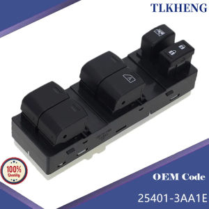 25401-3AA1E RHD Electric Window Control Switch Window Lifter Switch For Nissan