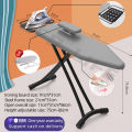 【READY STOCK】ironing board papan gosok baju iron board table foldable，Adjustable height ironing board High temperature resistant fabric（new new upgrade）熨衣服的板. 