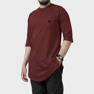 Baju Koko Ramadhan Pria Dewasa Terbaru 2026 Kurta Pakistan Pria Modern Cotton Combad Size M L XL XXL Koko Kaos Tebal Simpel Elegan Kekinian Santuy Muslim BISA COD