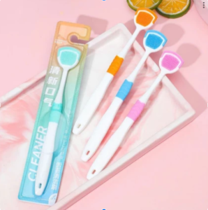 Bàn chải cạo lưỡi .Dụng cụ vệ sinh lưỡi tiệng dụng