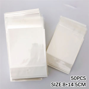 [fenggongshuode] 50PCS White Hairpin Card Trinket Bow Display Cards Cardboard Packing Paper