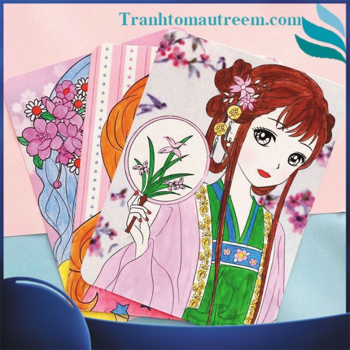 Tranh Tô Màu Trang Điểm Công Chúa | Lazada.vn