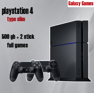 PS 4 TYPE FAT SONY + HDD 500 GB + 1 TB INCLUDE FULL GAMES
