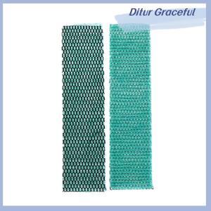 Ditur แผ่นกรองผ้าฝ้ายฆ่าเชื้อแบคทีเรีย2ชิ้นสำหรับ Gree Midea