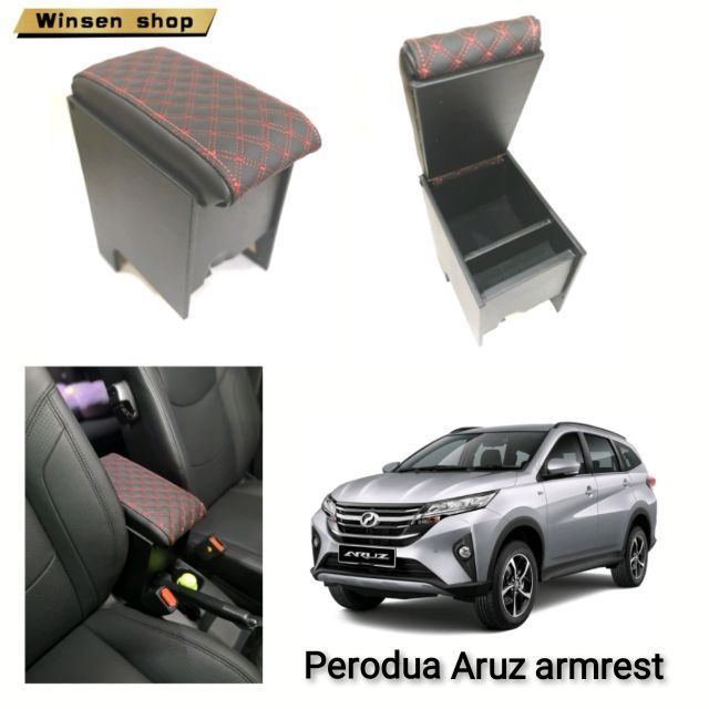 Malaysia Original Stock Perodua Aruz armrest console box Lazada